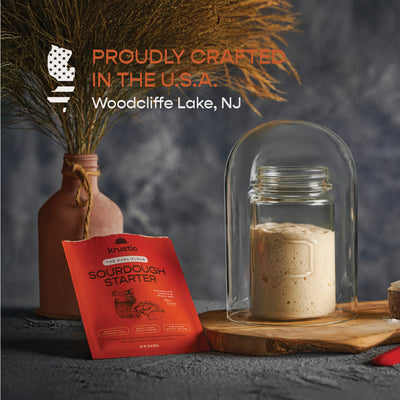 The Dual-Flour Starter • Dehydrated Chips • 10 Grams