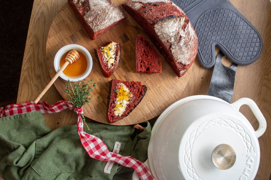 Ruby Beetroot & Thyme Sourdough
