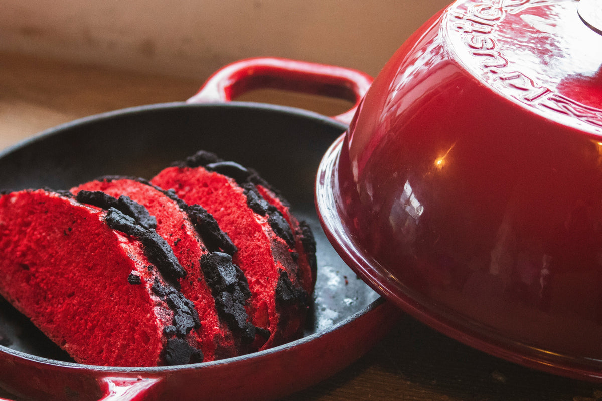 Black Crackle Halloween Loaf