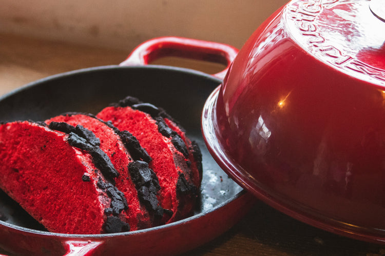 Black Crackle Halloween Loaf
