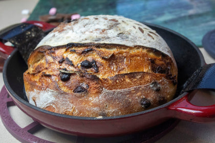 Campfire S’Mores Sourdough Loaf