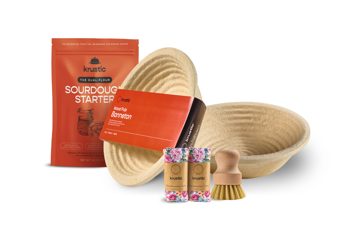 Artisan Bread in Cast Iron Pan