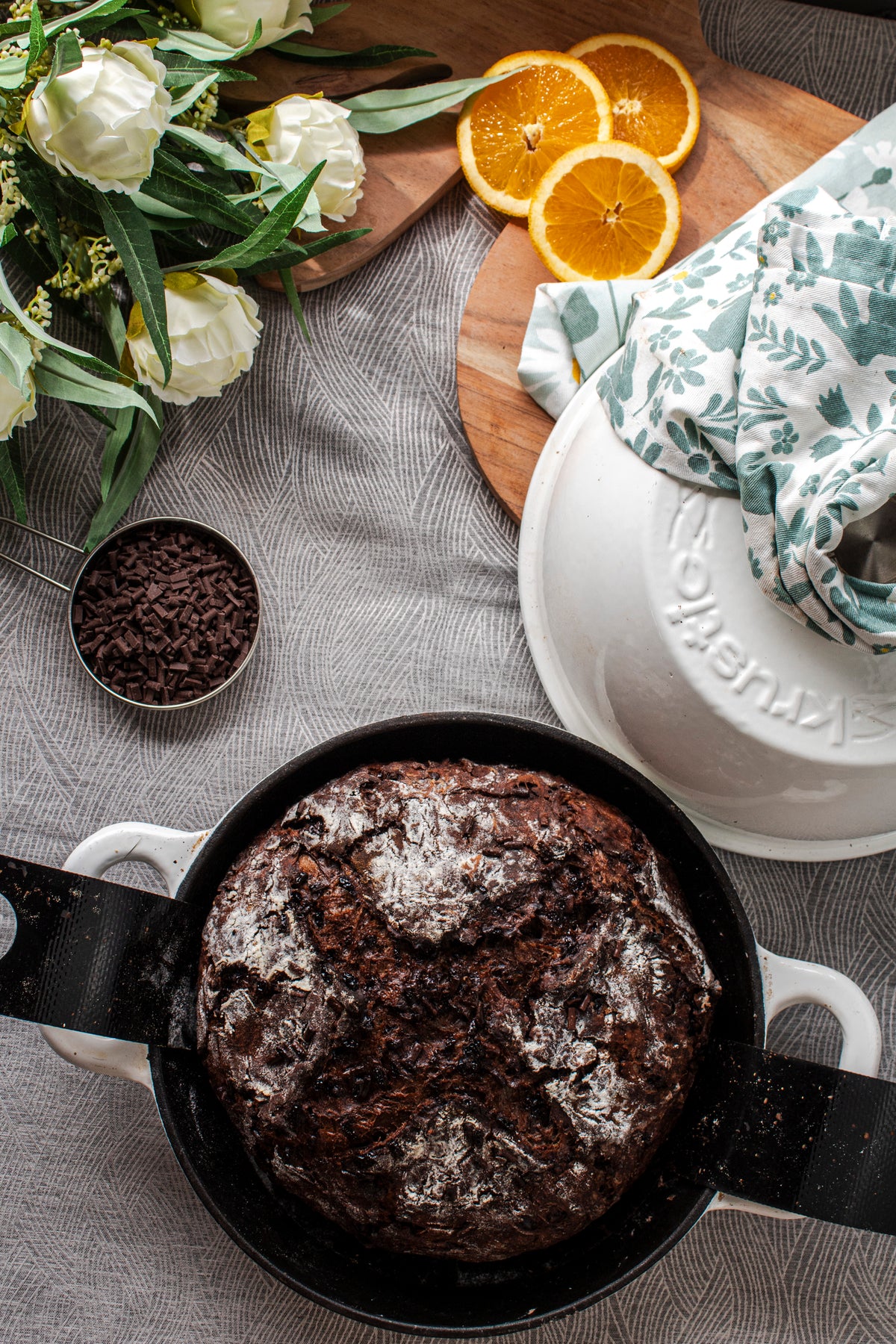 Double Chocolate Orange Sourdough Loaf