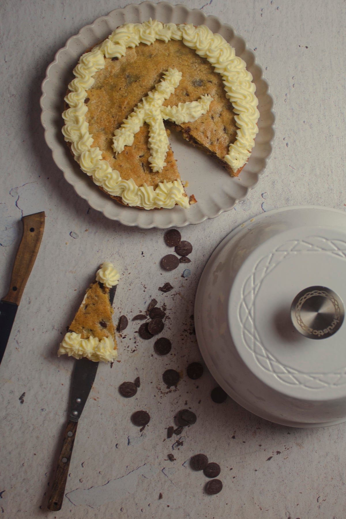 Krustic Chocolate Chip Cookie Pie