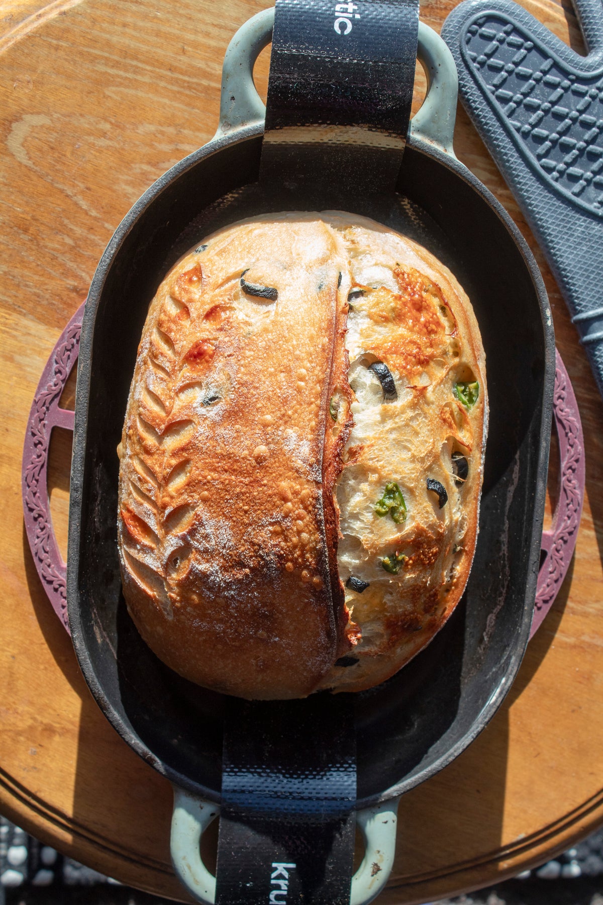 Olive & Parmesan Sourdough