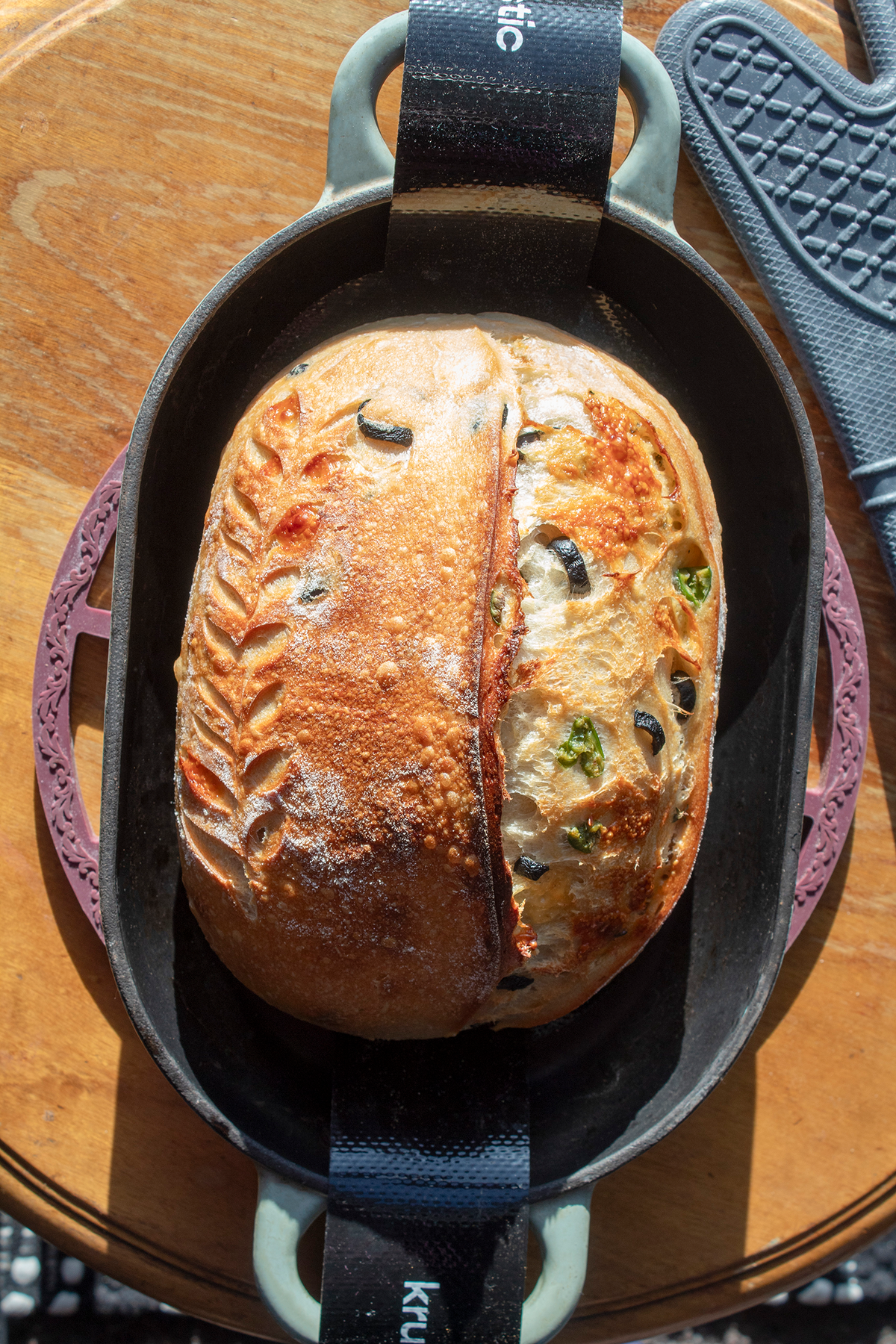 Olive & Parmesan Sourdough