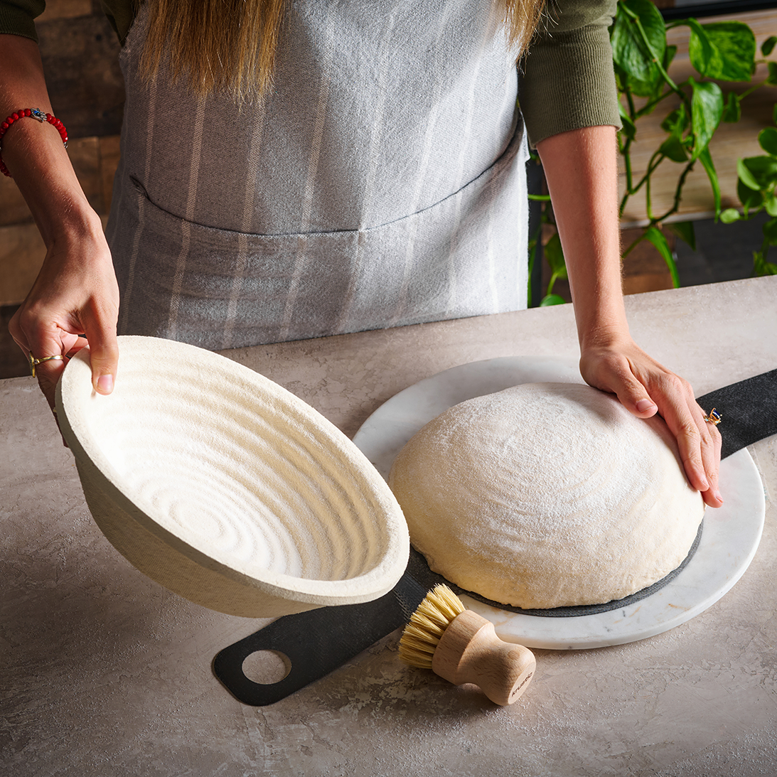 The Wood Pulp Banneton • Round