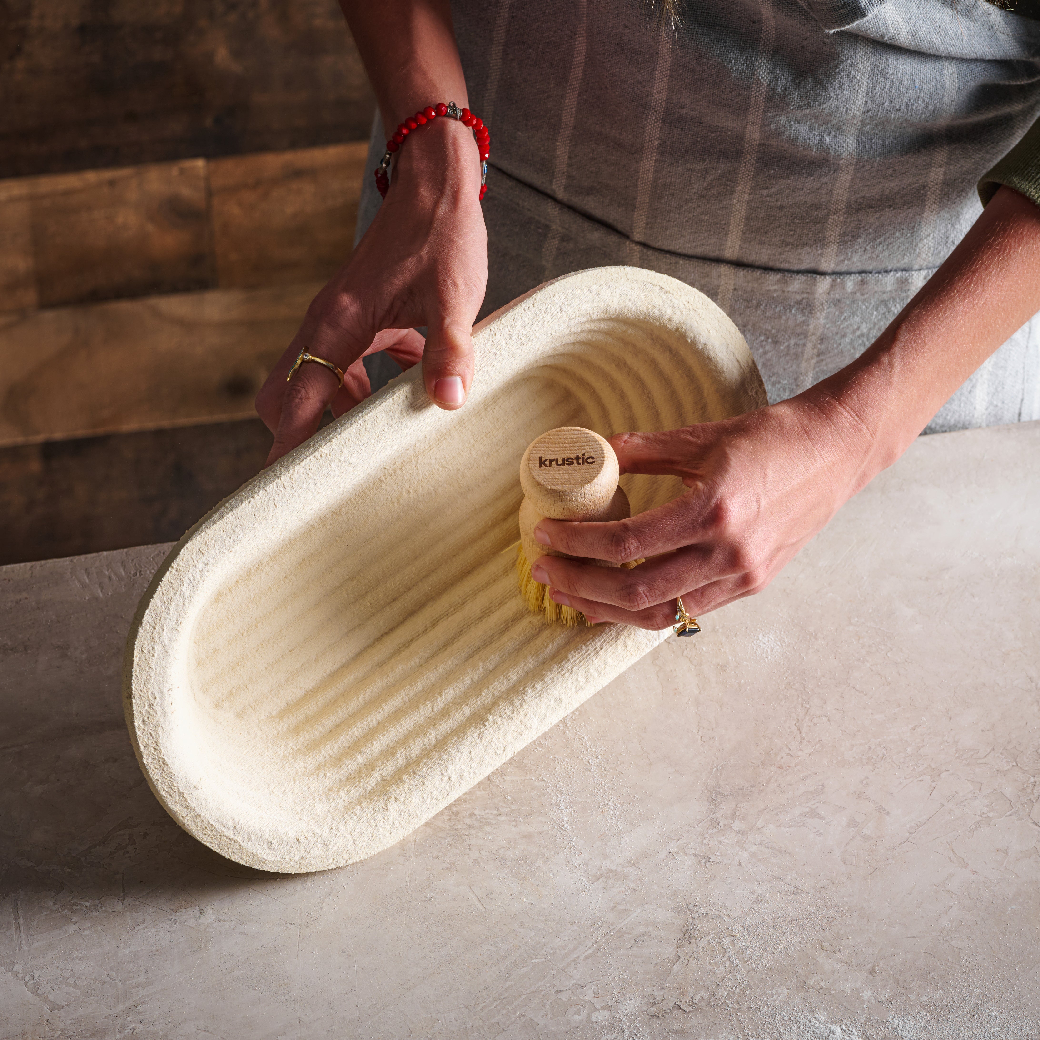 The Wood Pulp Banneton • Oval