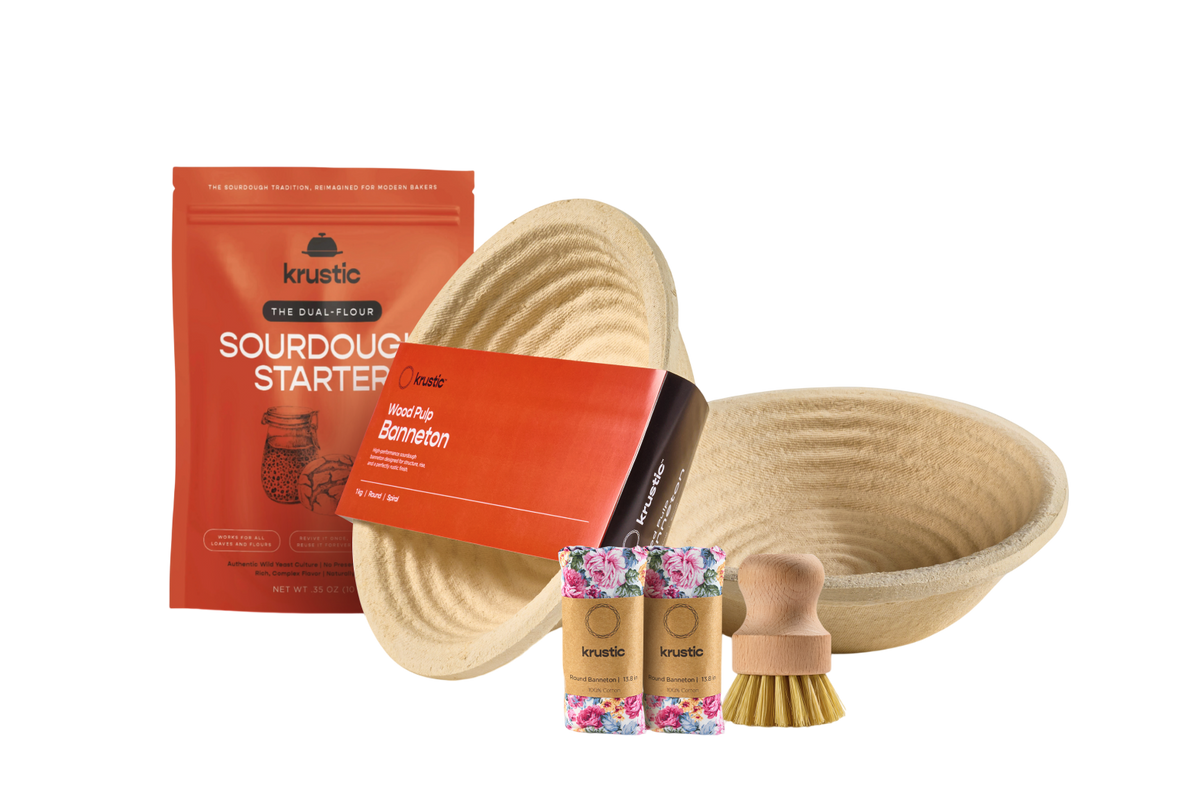 Artisan Bread in Cast Iron Pan