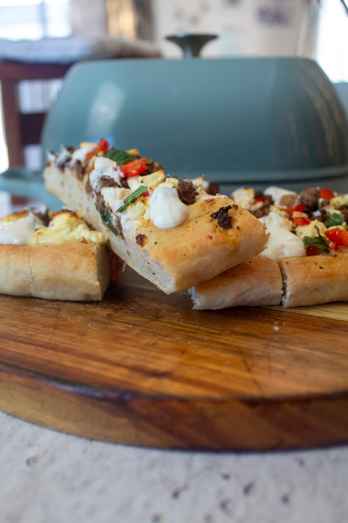 Spiced Lamb & Feta Turkish Pide