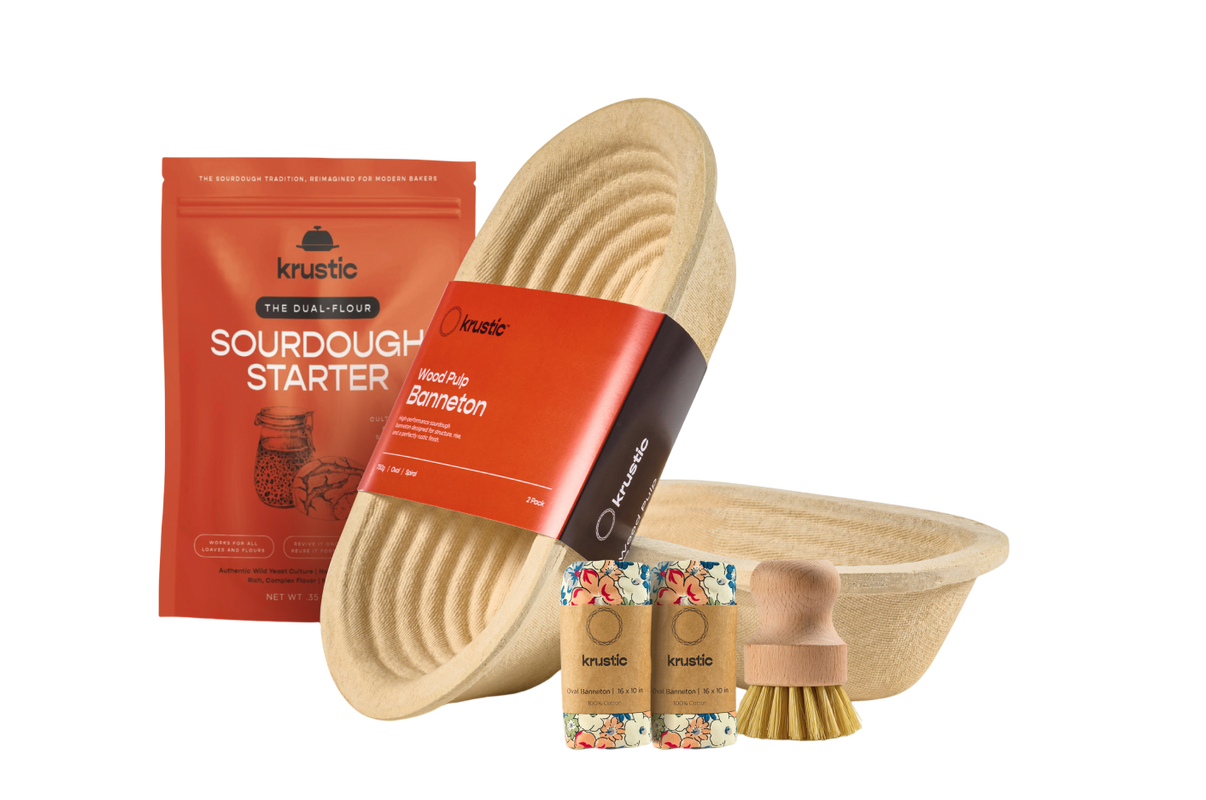 Artisan Bread in Cast Iron Pan