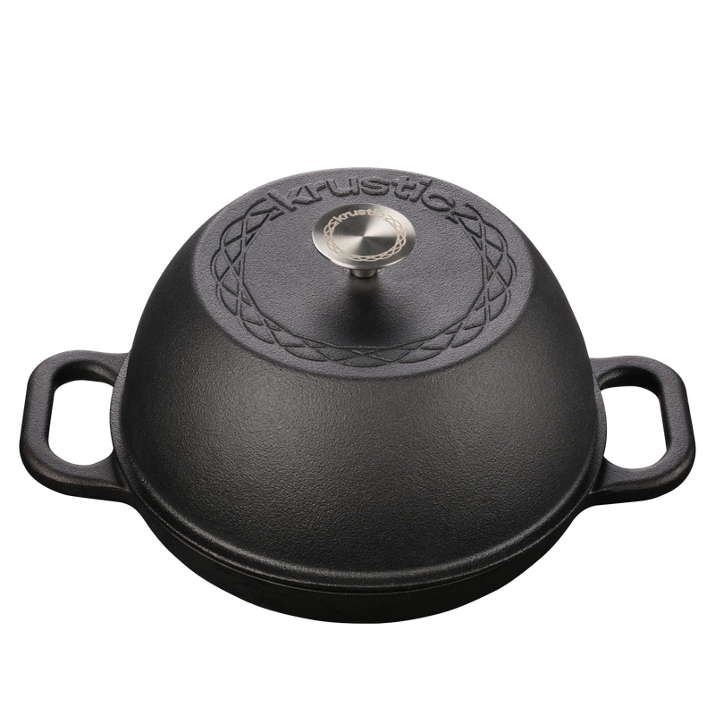 Artisan Bread in Cast Iron Pan