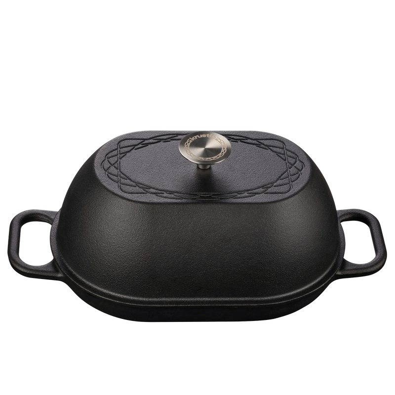 Artisan Bread in Cast Iron Pan