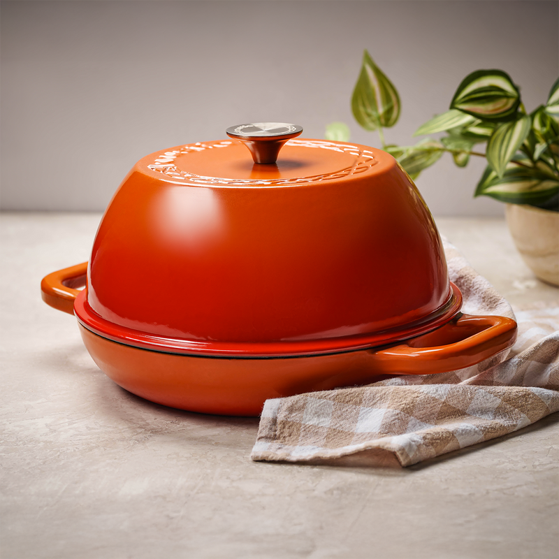 Artisan Bread in Cast Iron Pan