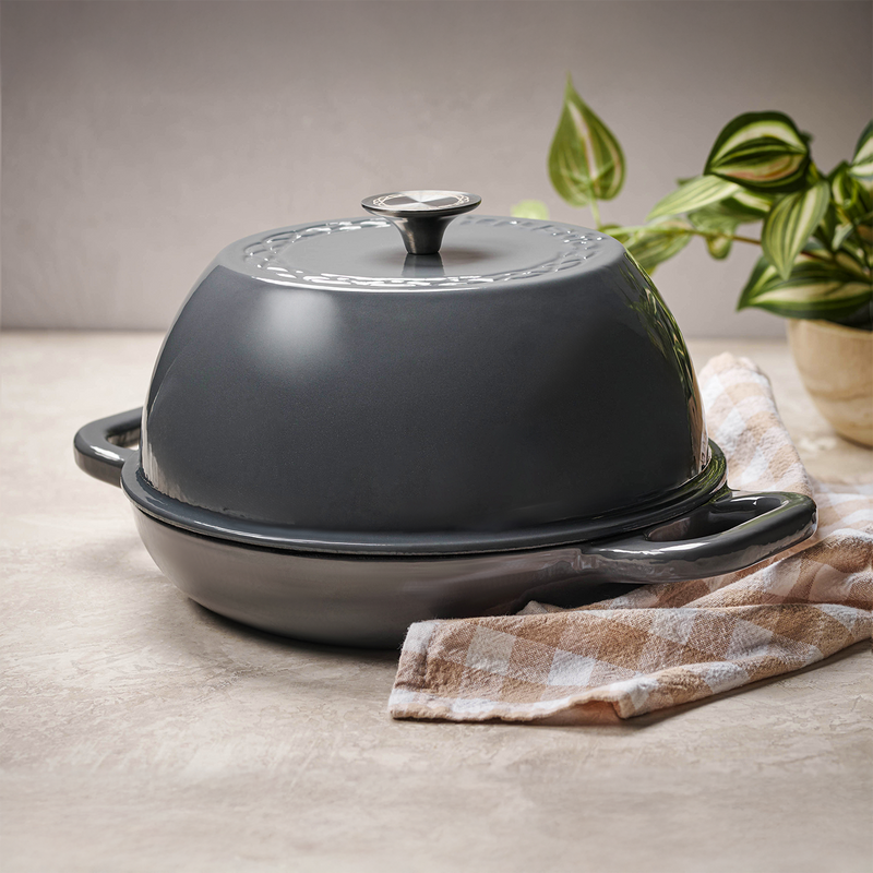 Artisan Bread in Cast Iron Pan