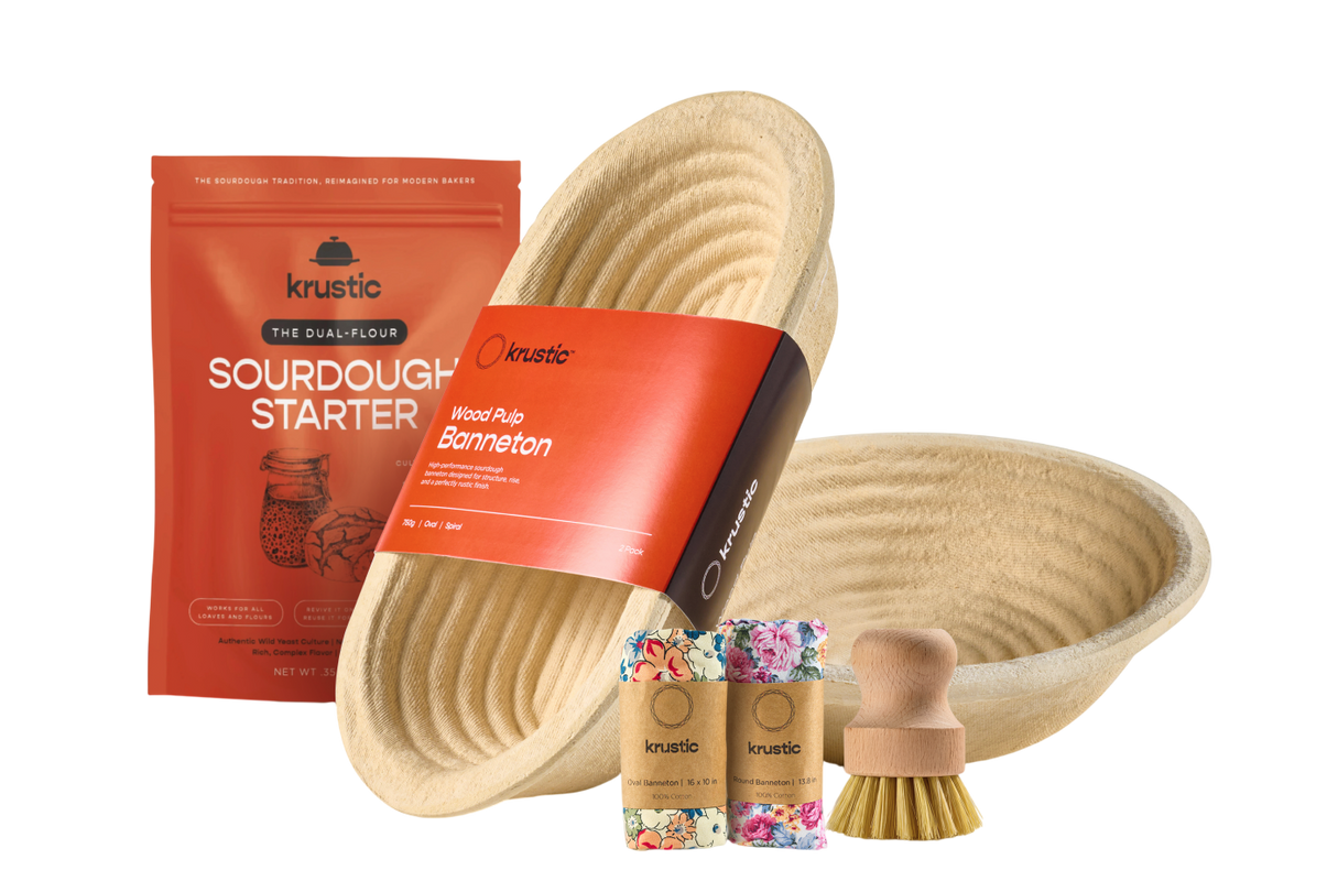 Artisan Bread in Cast Iron Pan